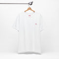 Minimal Pink 'FS' Chest Logo Tee — Women's Casual Short Sleeve Shirt